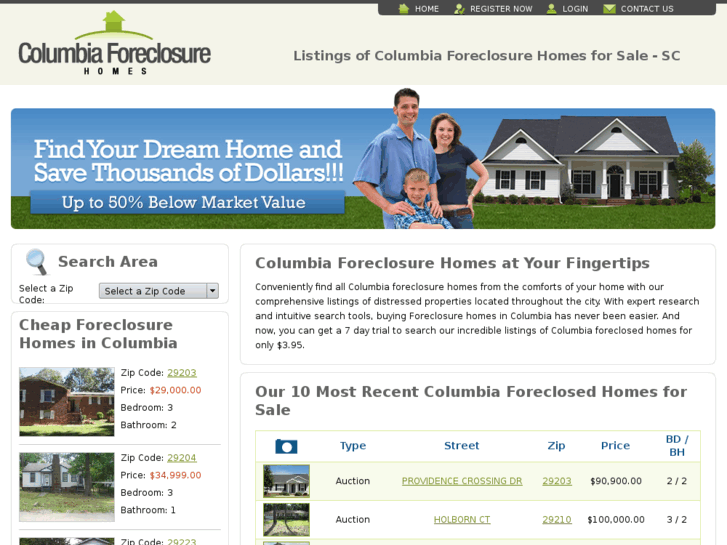 www.columbiaforeclosurehomes.com