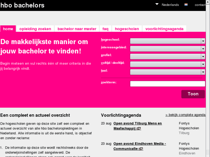 www.hbobachelors.nl