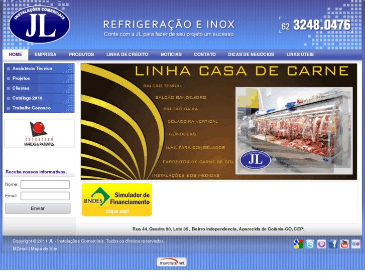 www.jlrefrigeracao.com