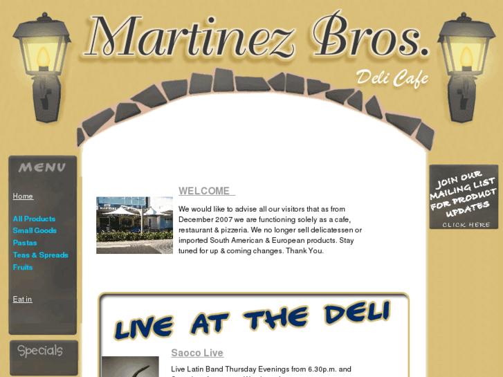 www.martinezbrosdelicafe.com