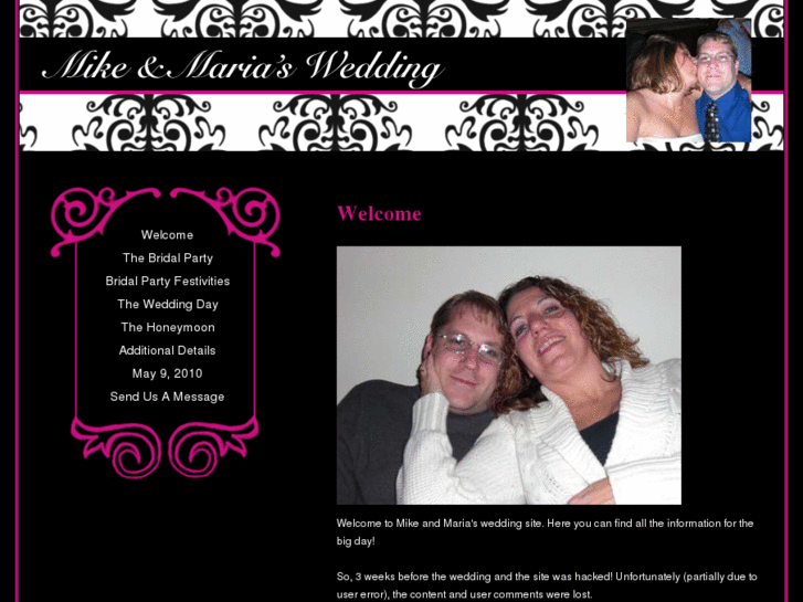 www.mikeandmariaswedding.com