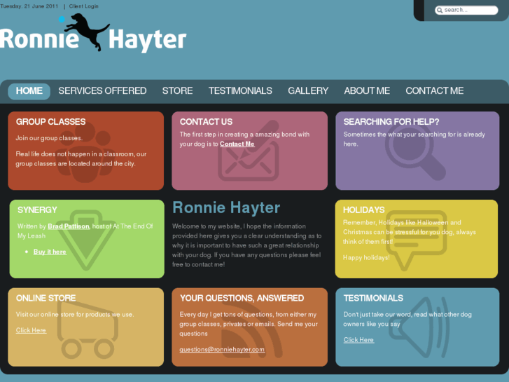 www.ronniehayter.com