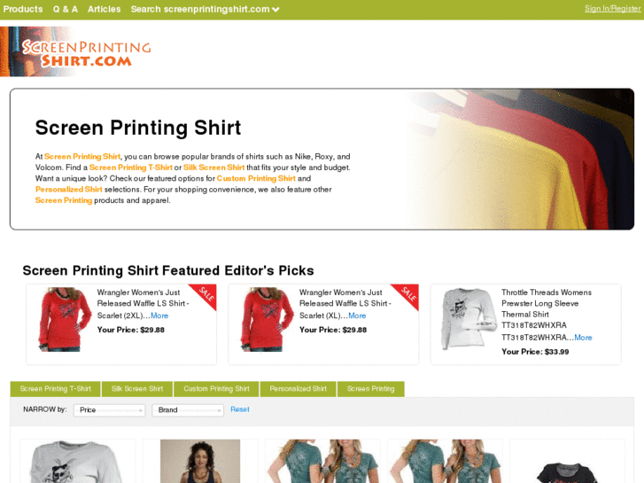 www.screenprintingshirt.com