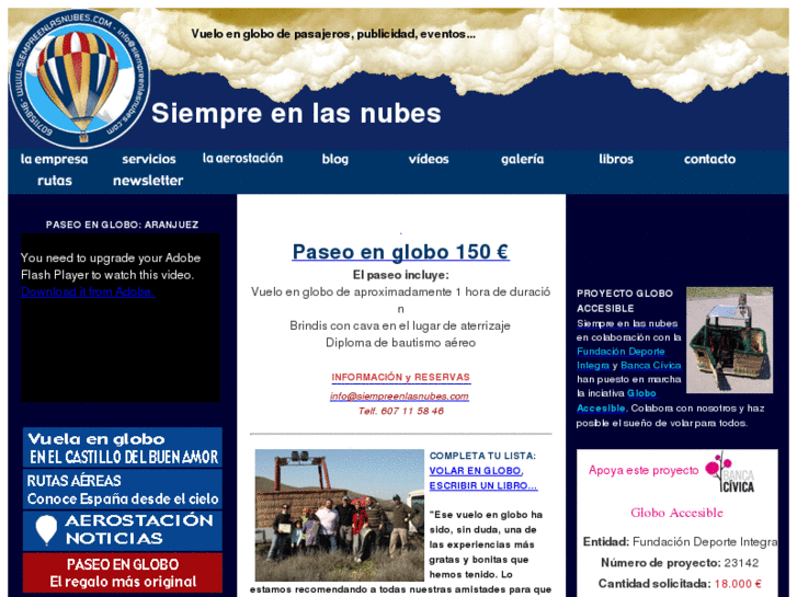 www.siempreenlasnubes.com