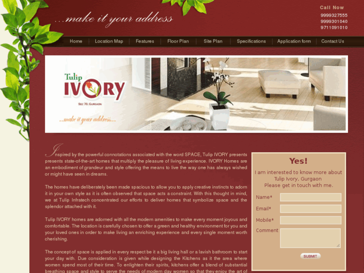 www.tulipivorygurgaon.in