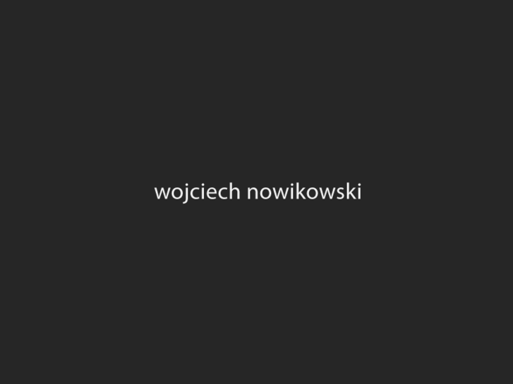 www.wojciechnowikowski.com