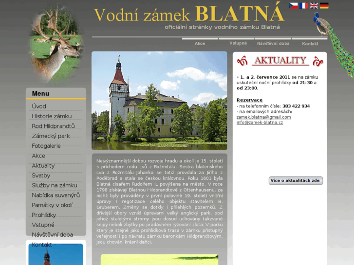 www.zamek-blatna.cz