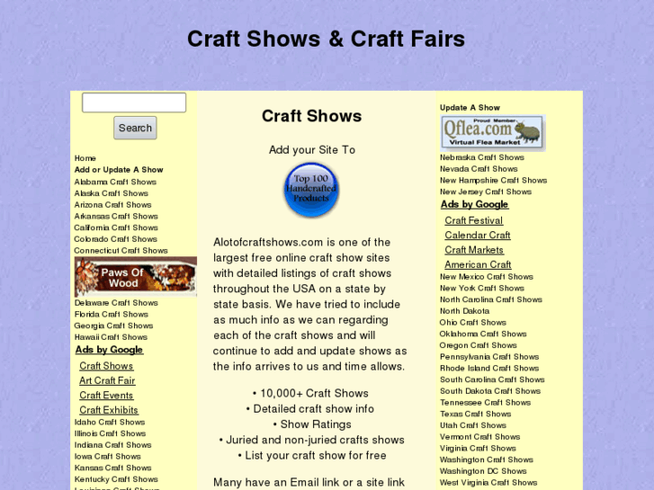 www.alotofcraftshows.com