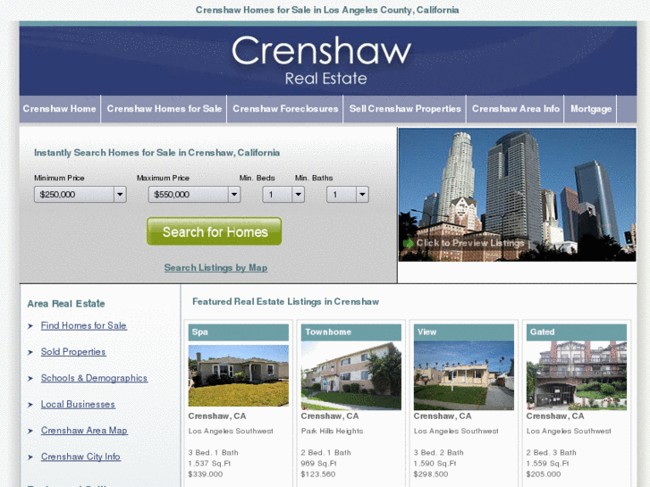 www.crenshaw-california-real-estate.com