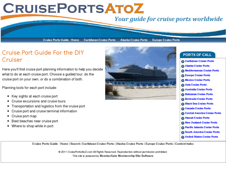 www.cruiseportsa2z.com