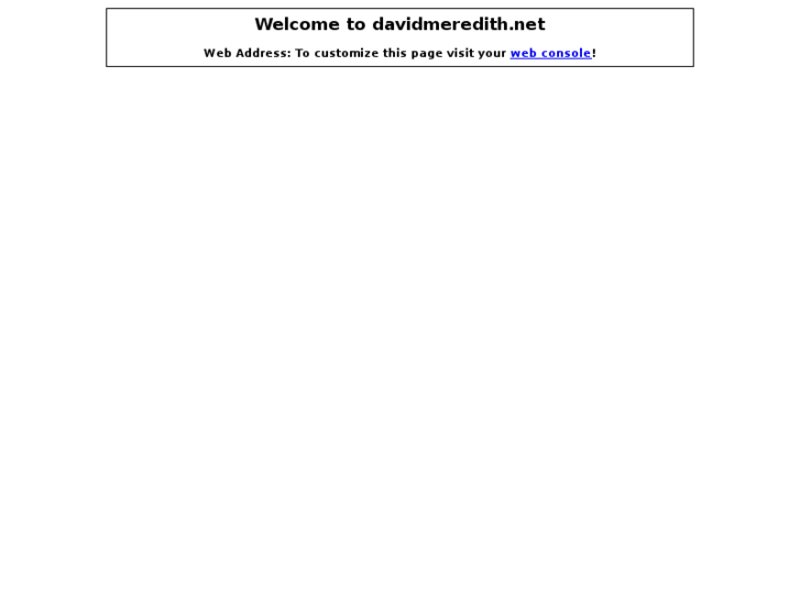 www.davidmeredith.net