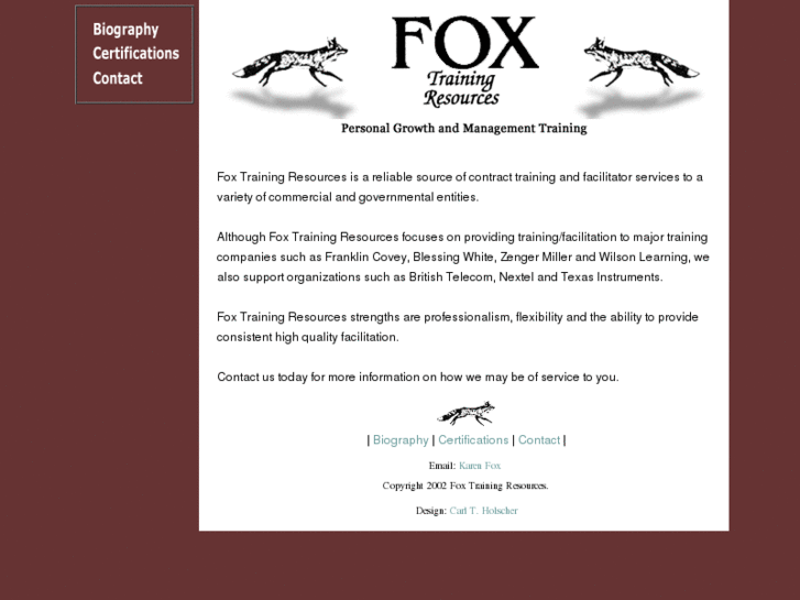 www.foxtraining.com