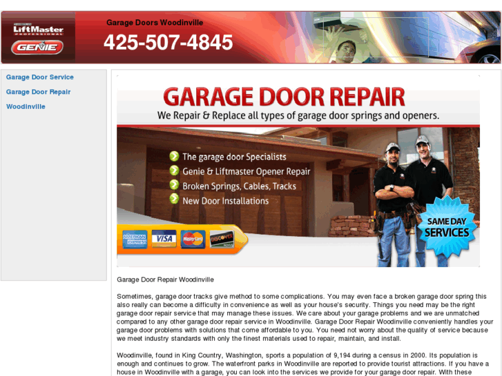 www.garagedoorrepair-woodinville.com