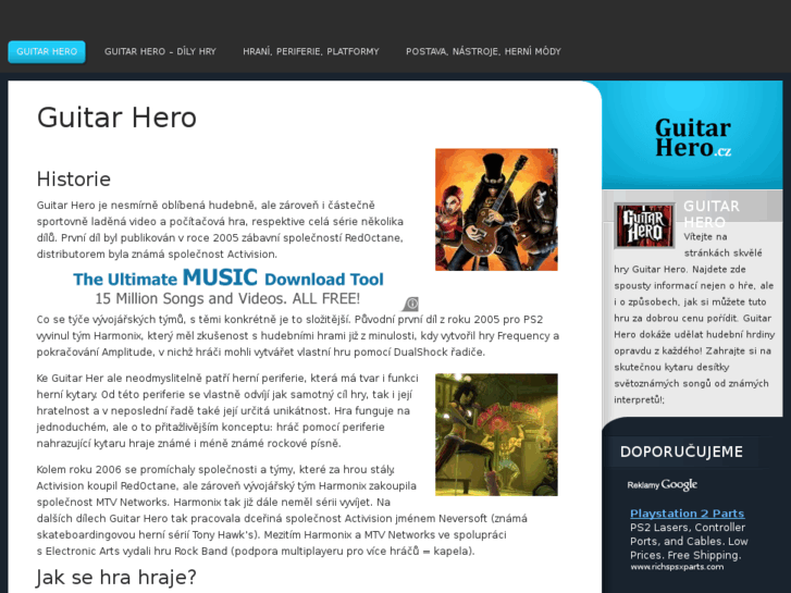 www.guitarhero.cz