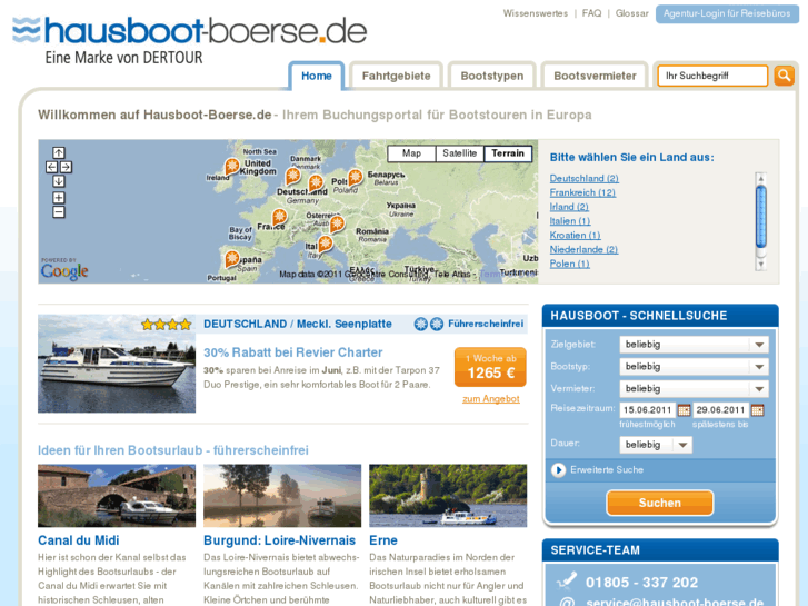 www.hausboot-boerse.de