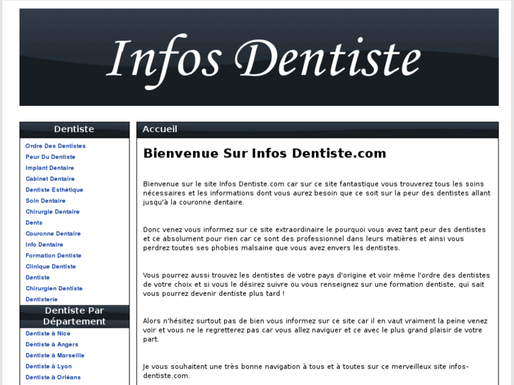 www.infos-dentiste.com