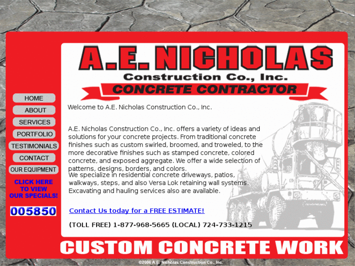 www.nicholasconcrete.com