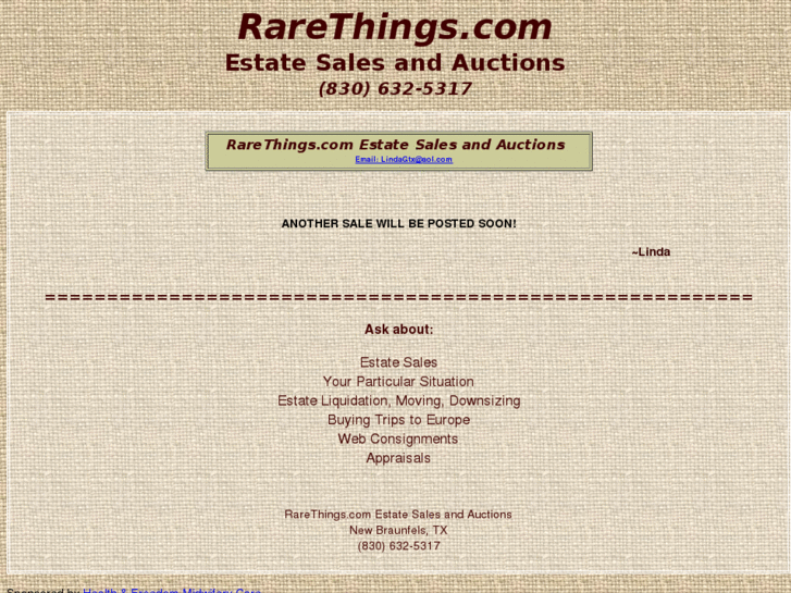 www.rarethings.com