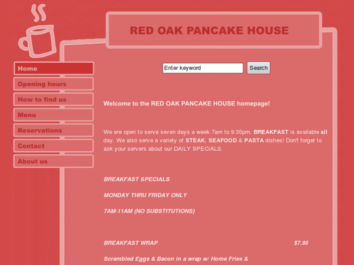 www.redoakpancakehouse.com