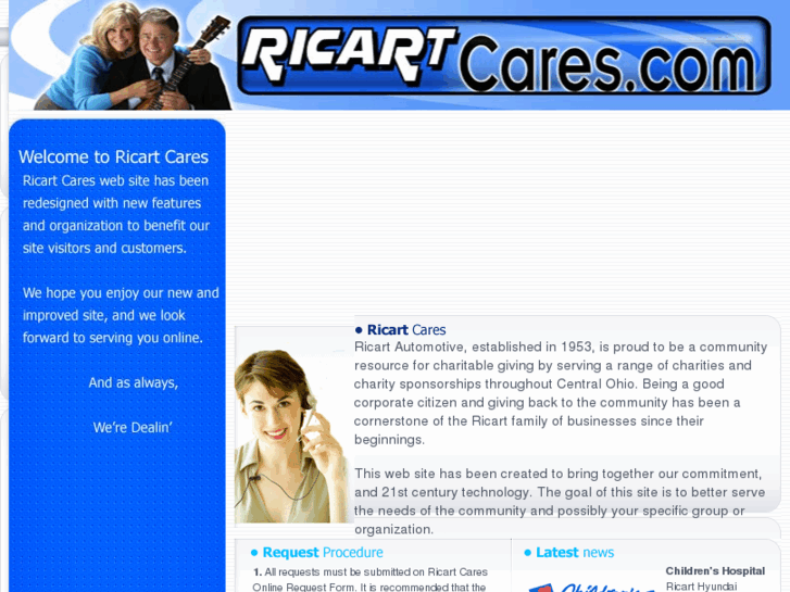 www.ricartcares.com