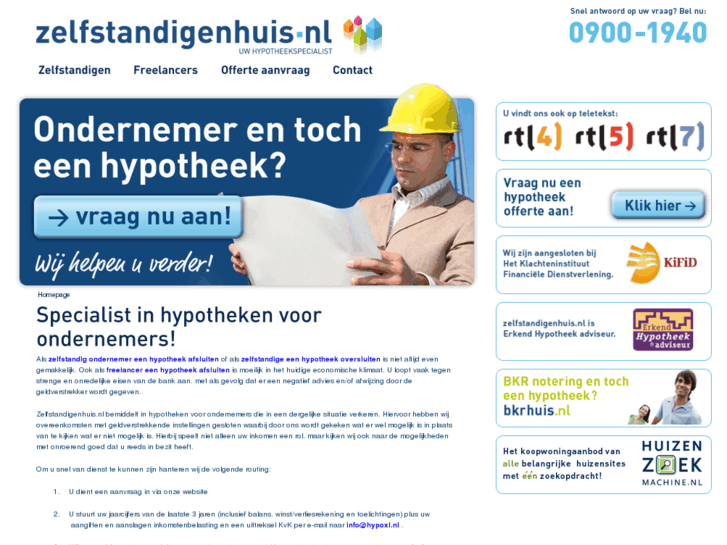 www.zelfstandigenhuis.nl