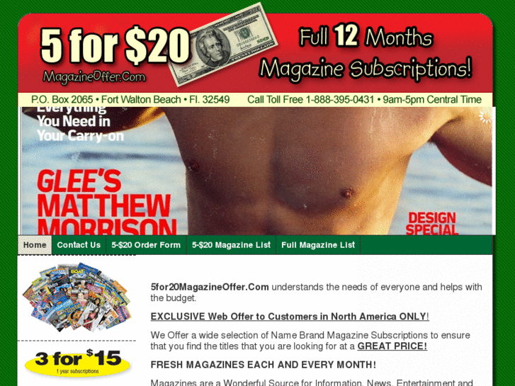 www.5for20magazineoffer.com