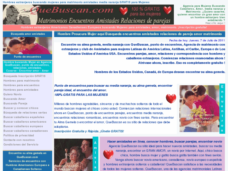 www.agenciamatrimonialhombrebuscamujer.com