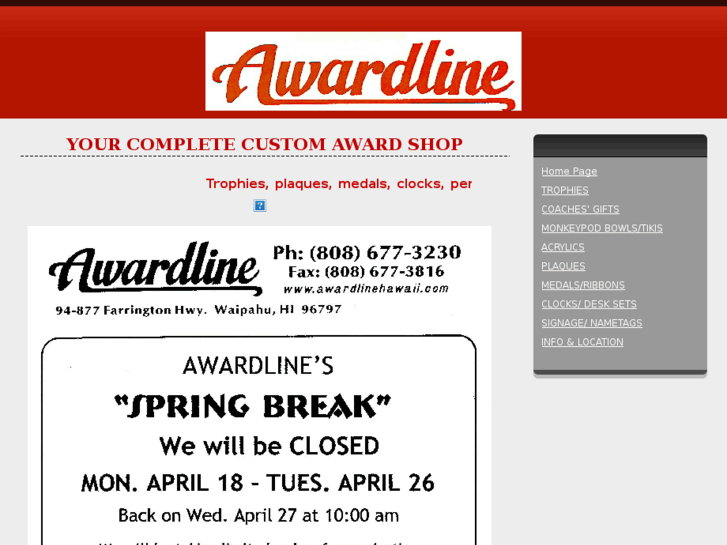 www.awardlinehawaii.com