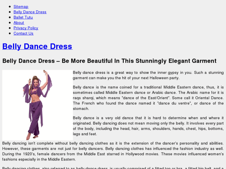 www.bellydancedress.org