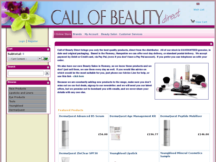 www.callofbeautydirect.com