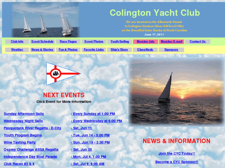 www.colingtonyachtclub.com