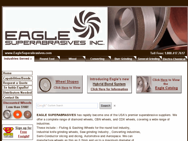 www.eaglesuperabrasives.com