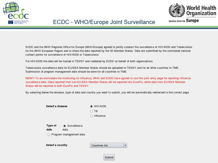 www.ecdcwhosurveillance.org