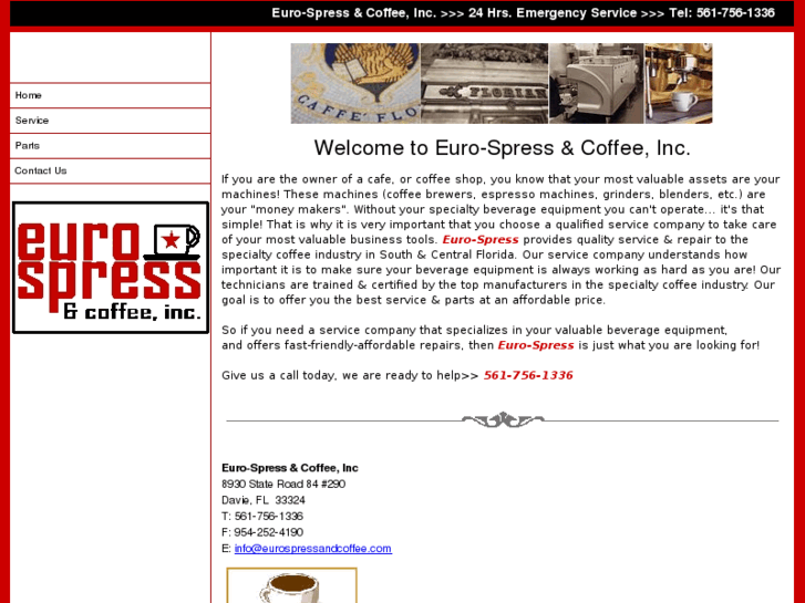 www.eurospressandcoffee.com