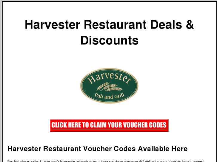 www.harvester-restaurant.org.uk