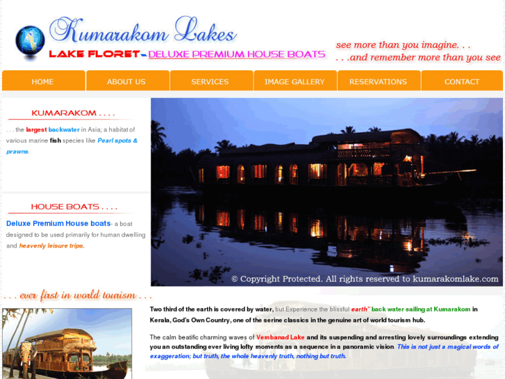 www.kumarakomlake.com