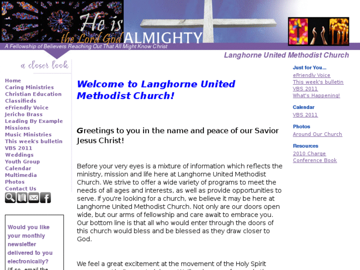 www.langhorneunitedmethodistchurch.com