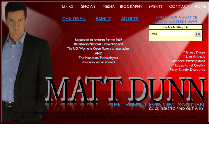 www.magicianmattdunn.com