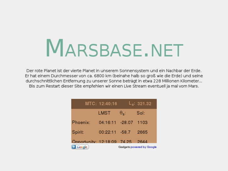 www.marsbase.net