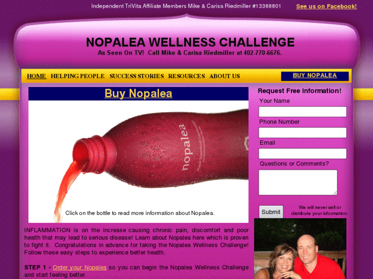 www.nopalwellnesschallenge.com