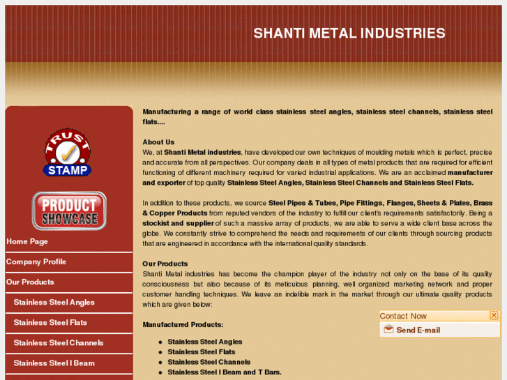 www.shantimetalind.com