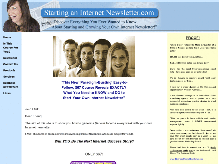 www.startinganinternetnewsletter.com