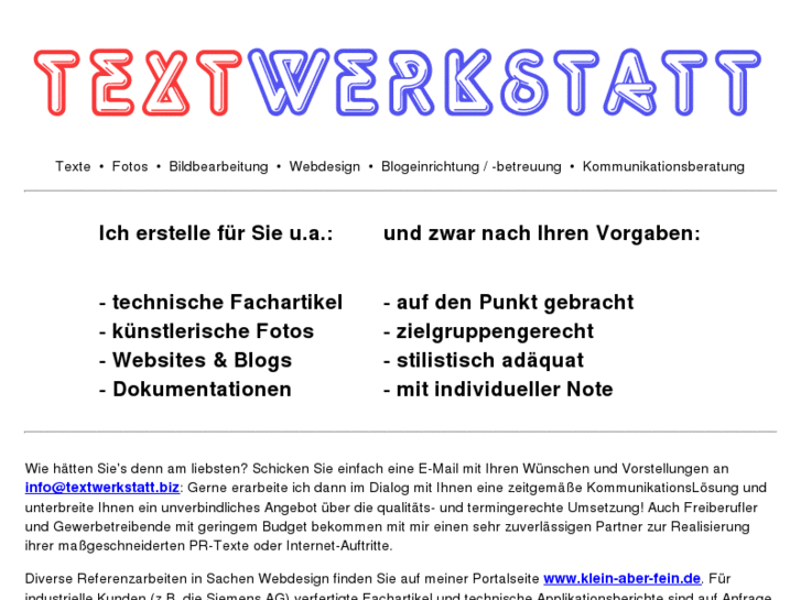 www.textwerkstatt.biz