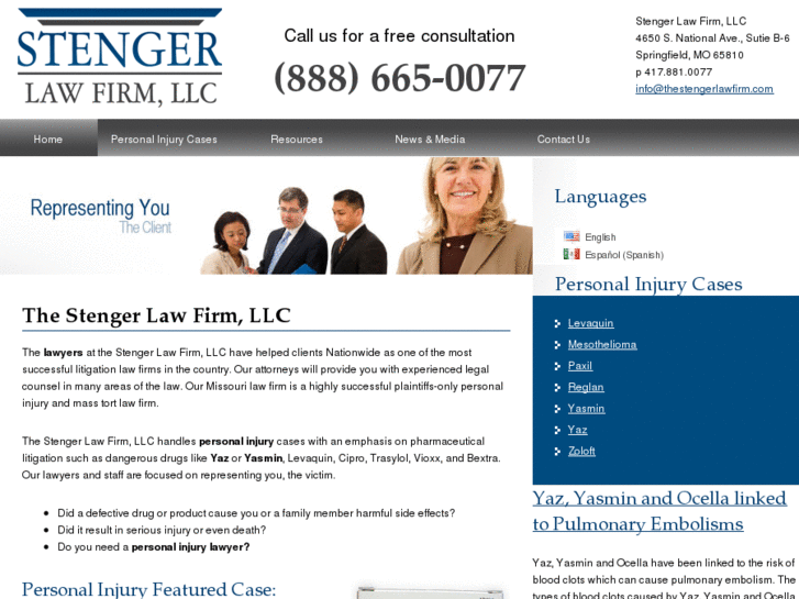 www.thestengerlawfirm.com