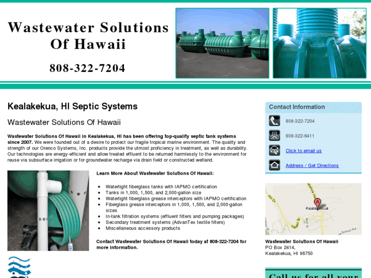 www.wastewatersolutionsofhawaii.com