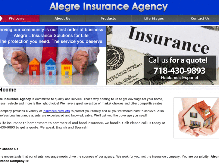 www.alegreinsurance.info