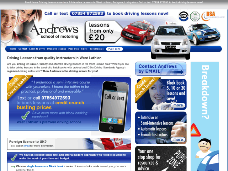 www.andrewsdrivingschool.com