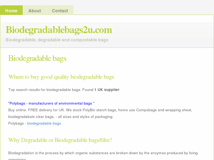 www.biodegradablebags2u.com