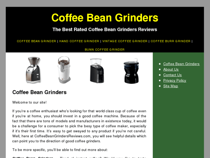 www.coffeebeangrindersreviews.com