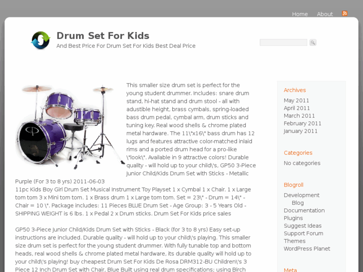 www.drumsetforkids.info
